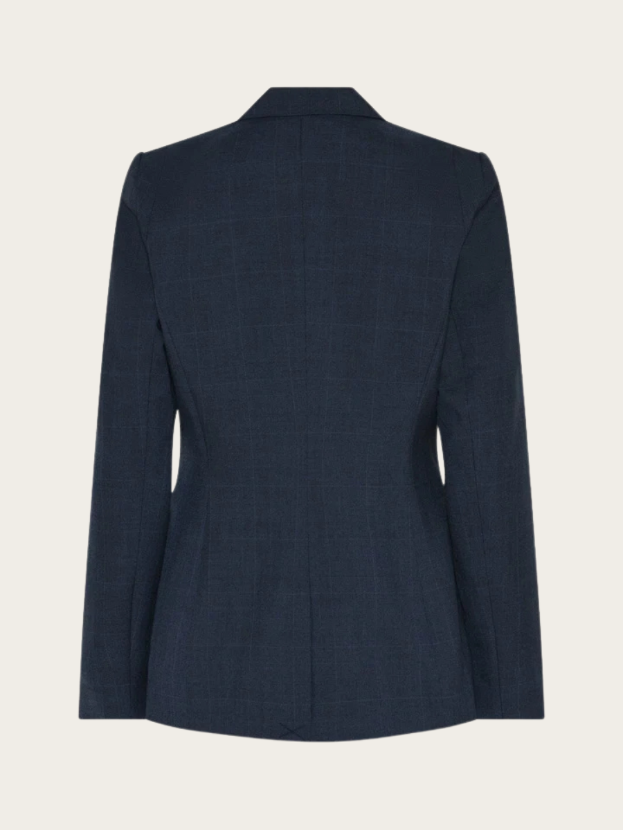KERRIO SORA BLAZER, DEEP GREY BLUE