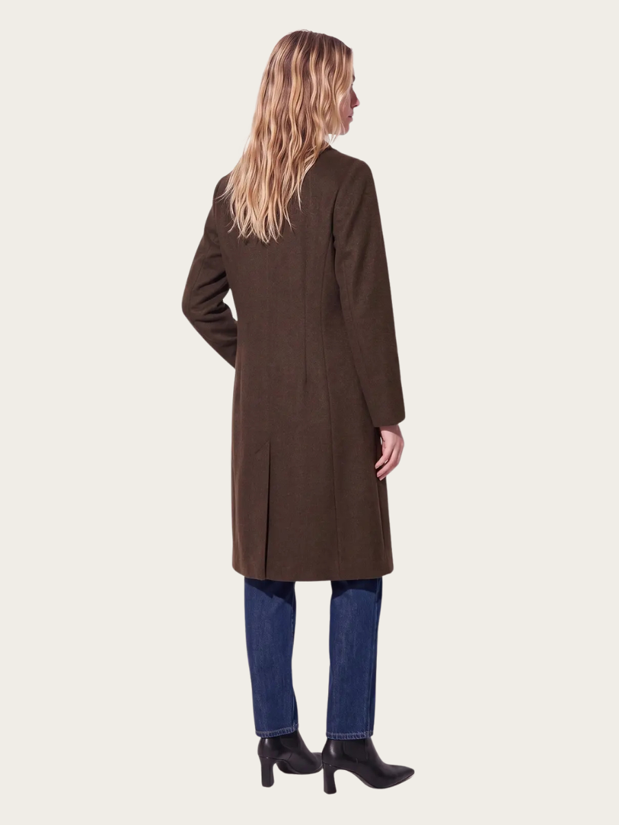HELENA COAT, PINECONE BROWN