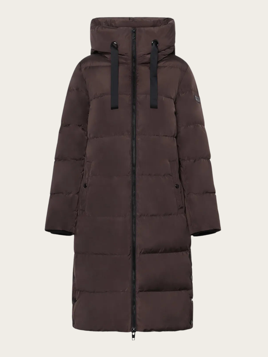 CAMILA COAT, COFFEE BROWN