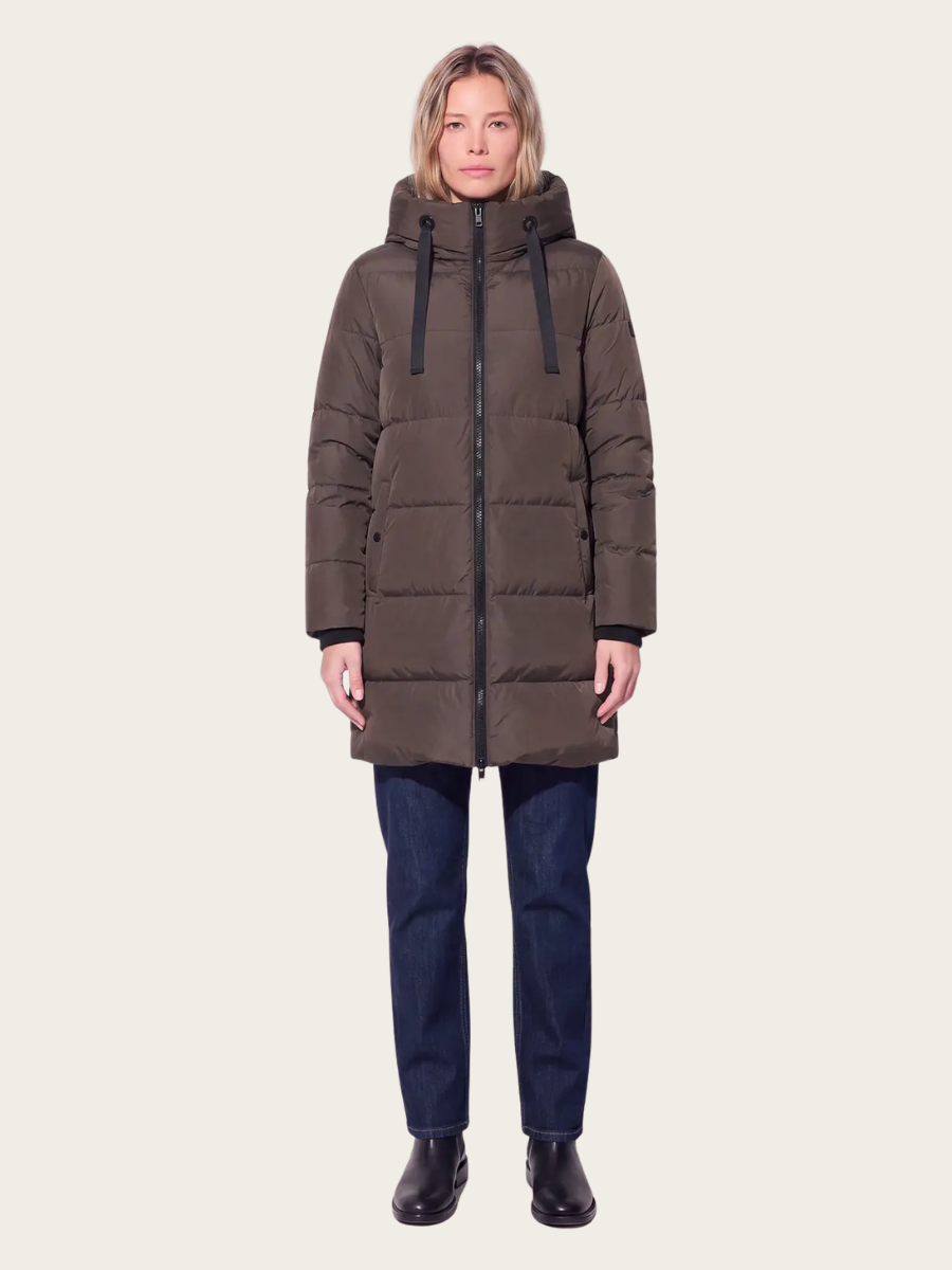 SAMANTHA JACKET, COFFEE BROWN