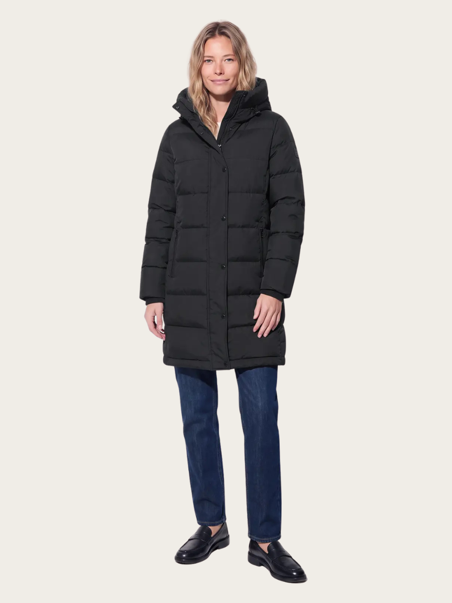 LARK COAT, BLACK