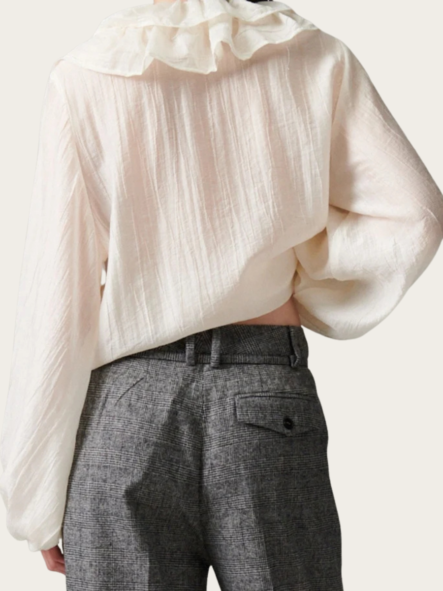 FREY TENCILLY BLOUSE, JET STREAM