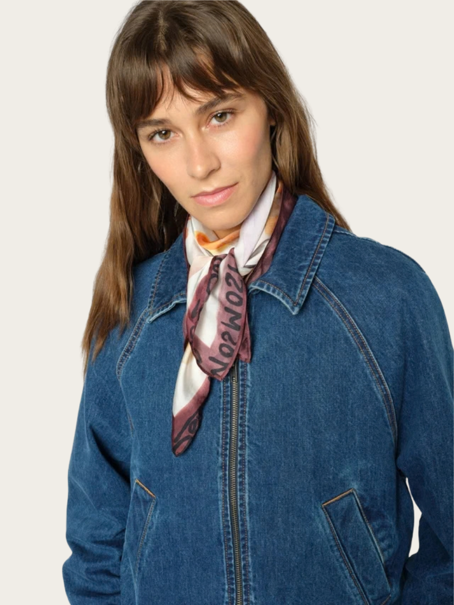 SUZINA BERNAT SCARF, ECRU