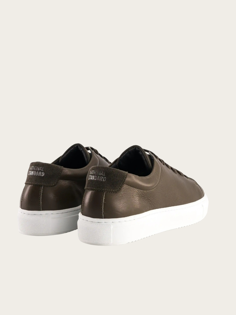 EDITION 3 KAKI SUEDE SNEAKERS, KAKI SUEDE