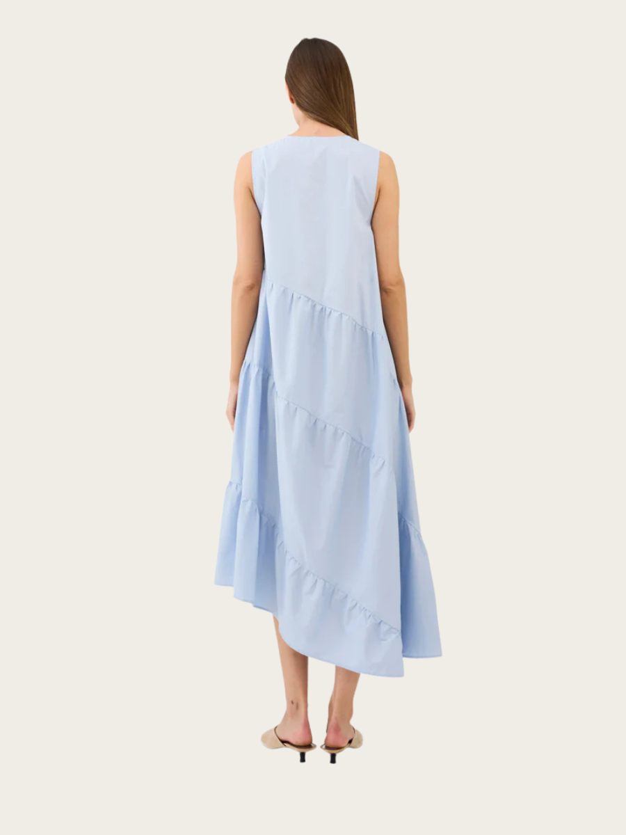 DAHLIA LONG DRESS, KENTUCKY BLUE