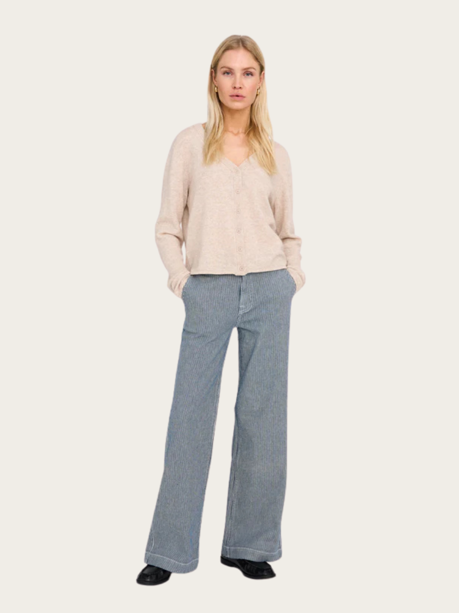 GILLY FRENCH JEANS BLUE OCEAN STRIPE, BLUE STRIPED