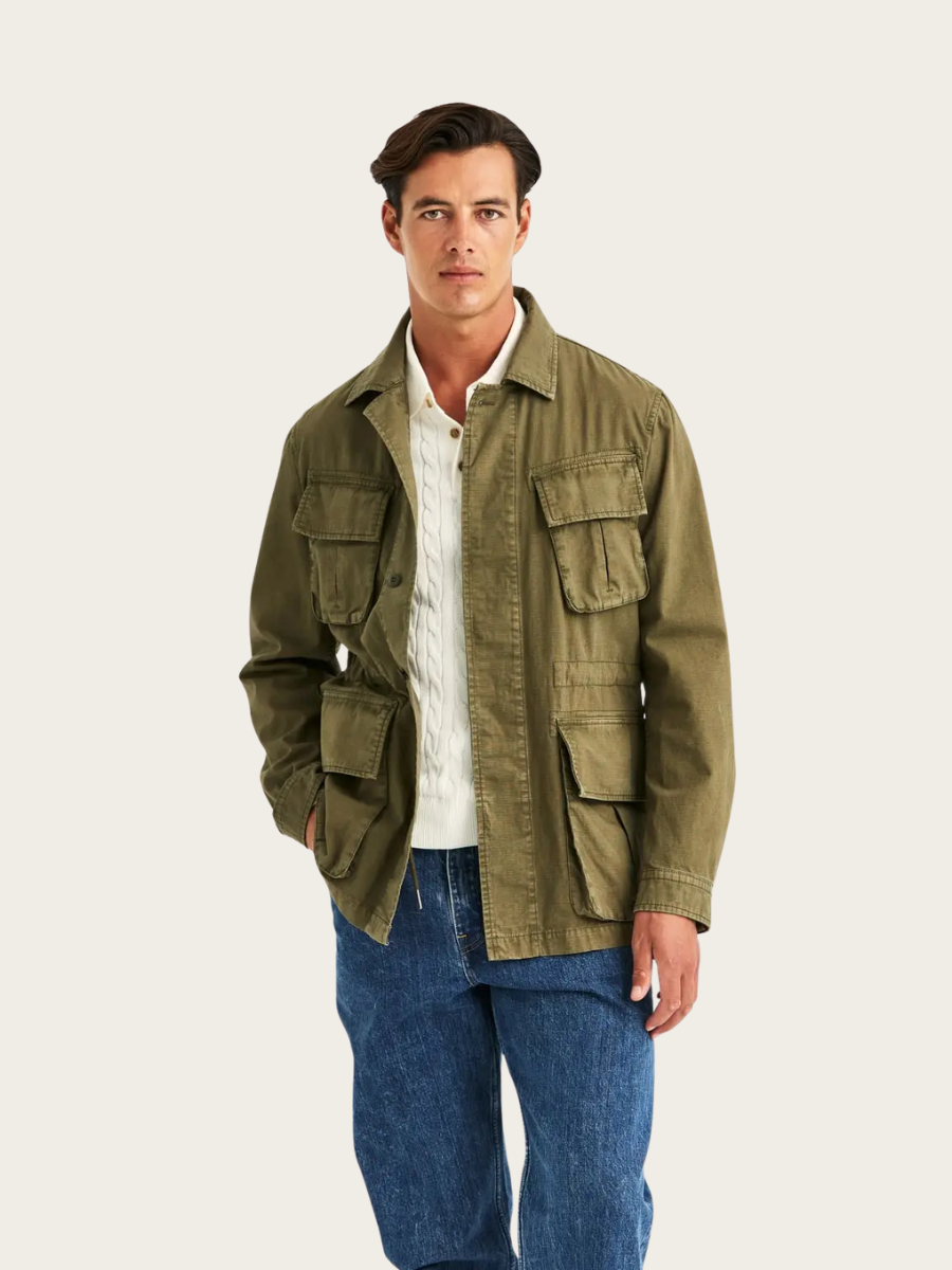 GRAHAM FIELD JACKET, OLIVEN