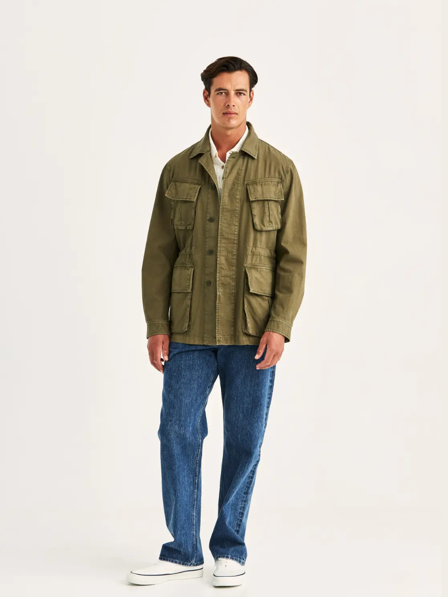 GRAHAM FIELD JACKET, OLIVEN