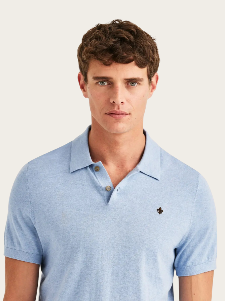 RILEY SS POLO, BLUE