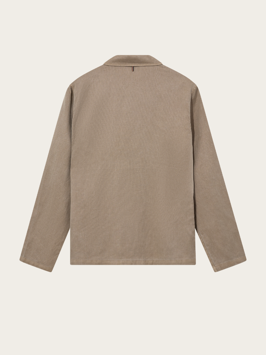 MARCELLO PORRO UNIFORM OVERSHIRT, INCENSE
