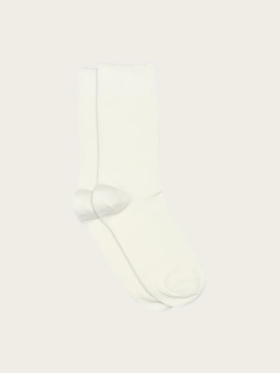 SIV SOCKS, SNOW WHITE