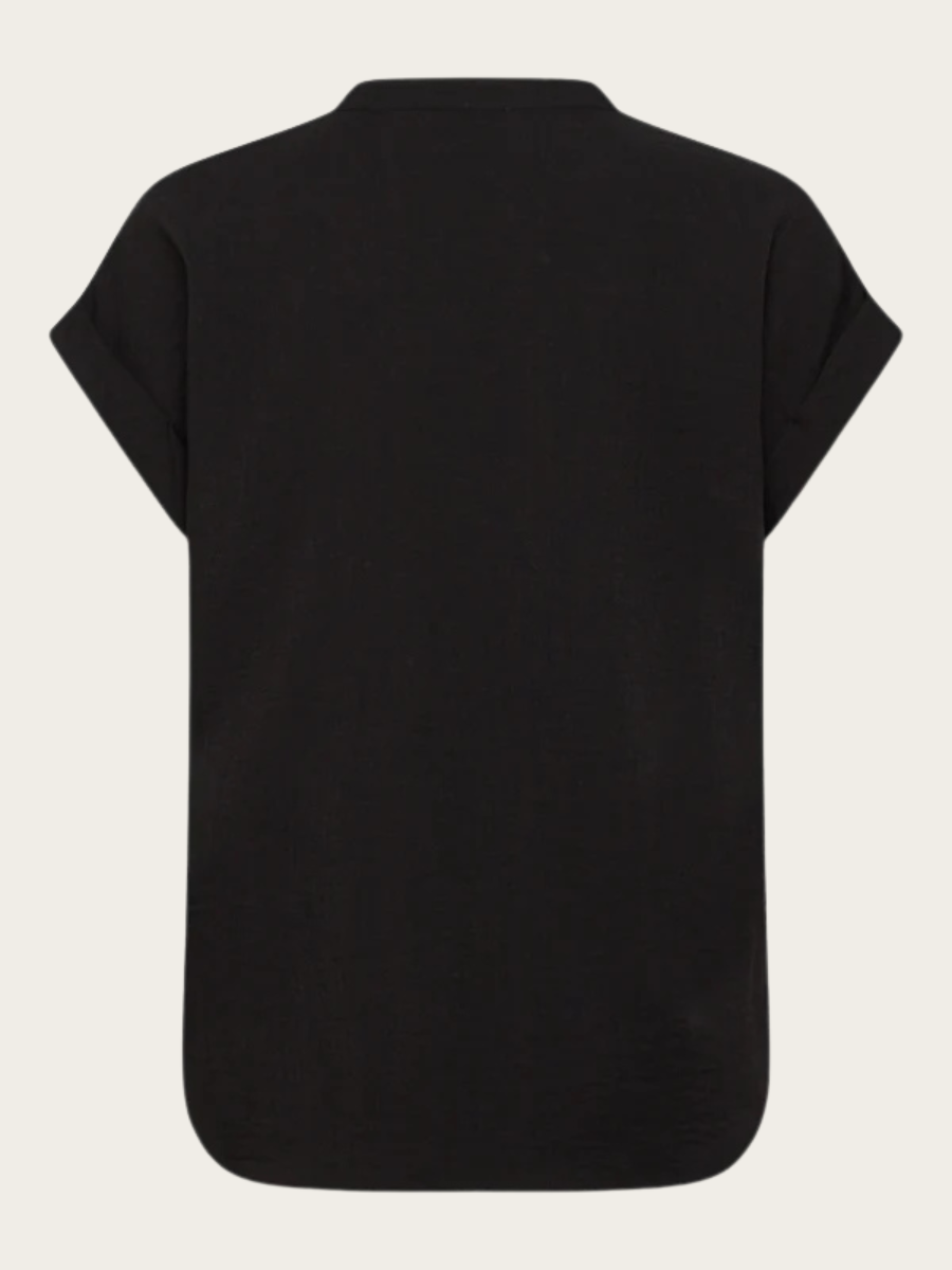 TALIA SL BLOUSE, BLACK