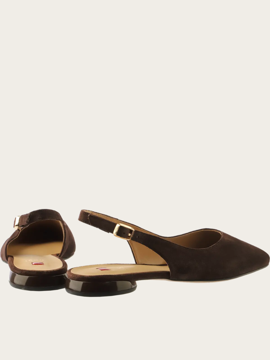 MONA SLING BALLERINA, CHOCPLUM