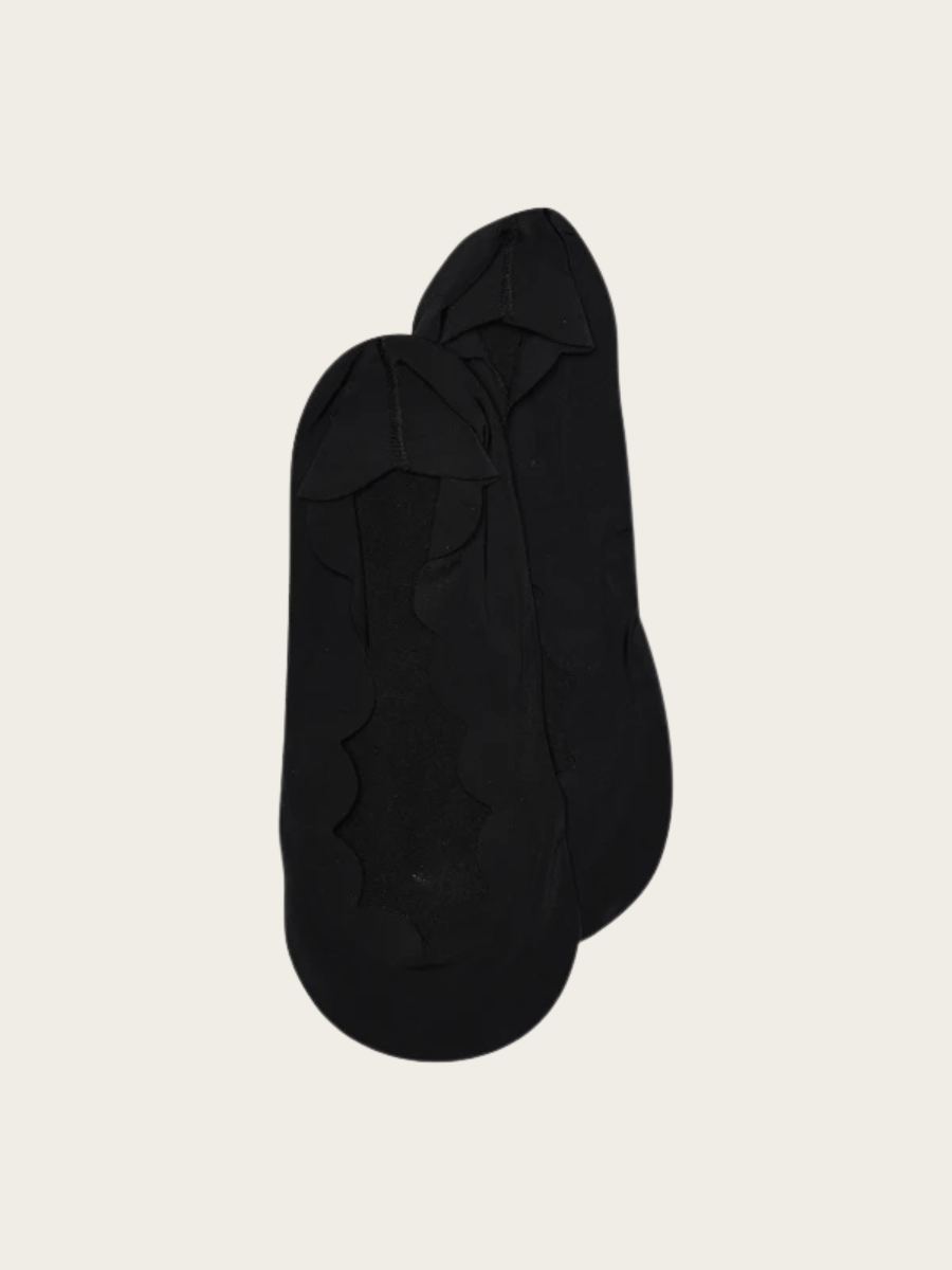 CAROL INVISIBLE SOCKS, BLACK
