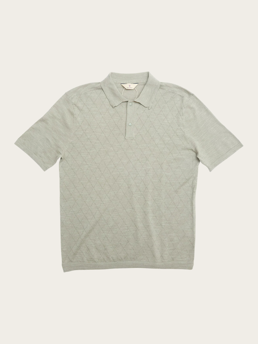 WALLY DIAMOND POLO, SHADOW GREEN