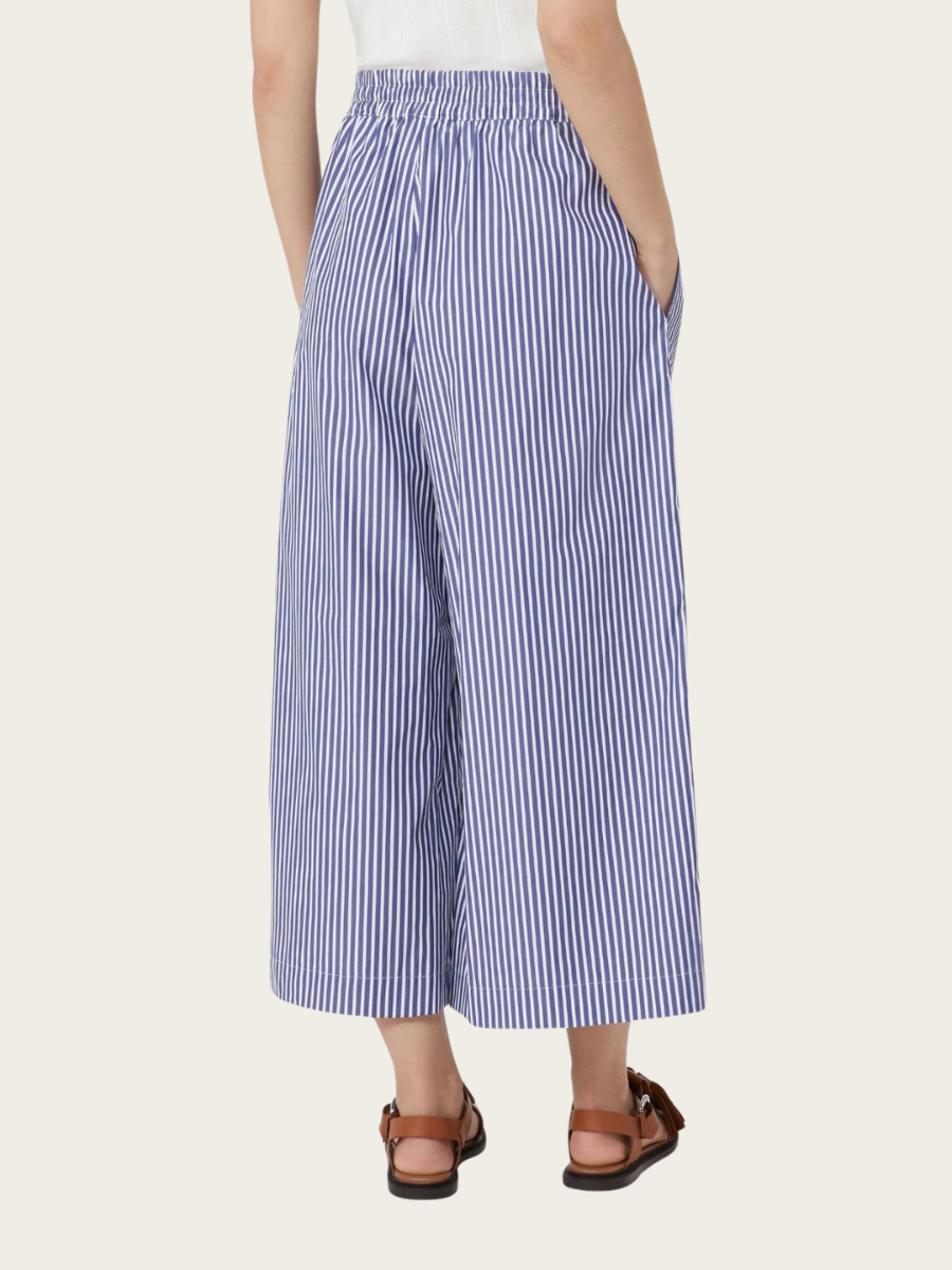 OTTONE TROUSERS, NAVY STRIPE