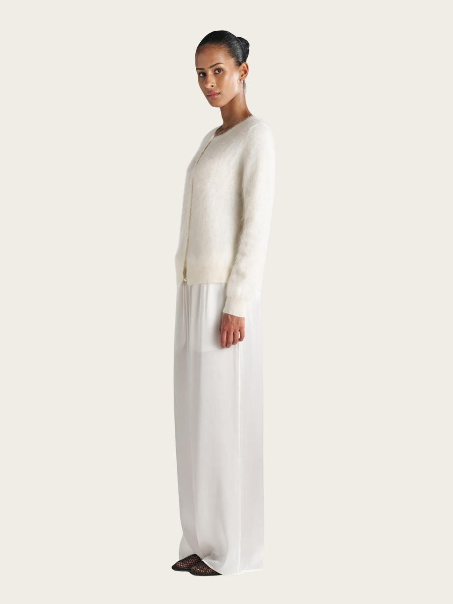 OLGA CARDIGAN, OFF WHITE