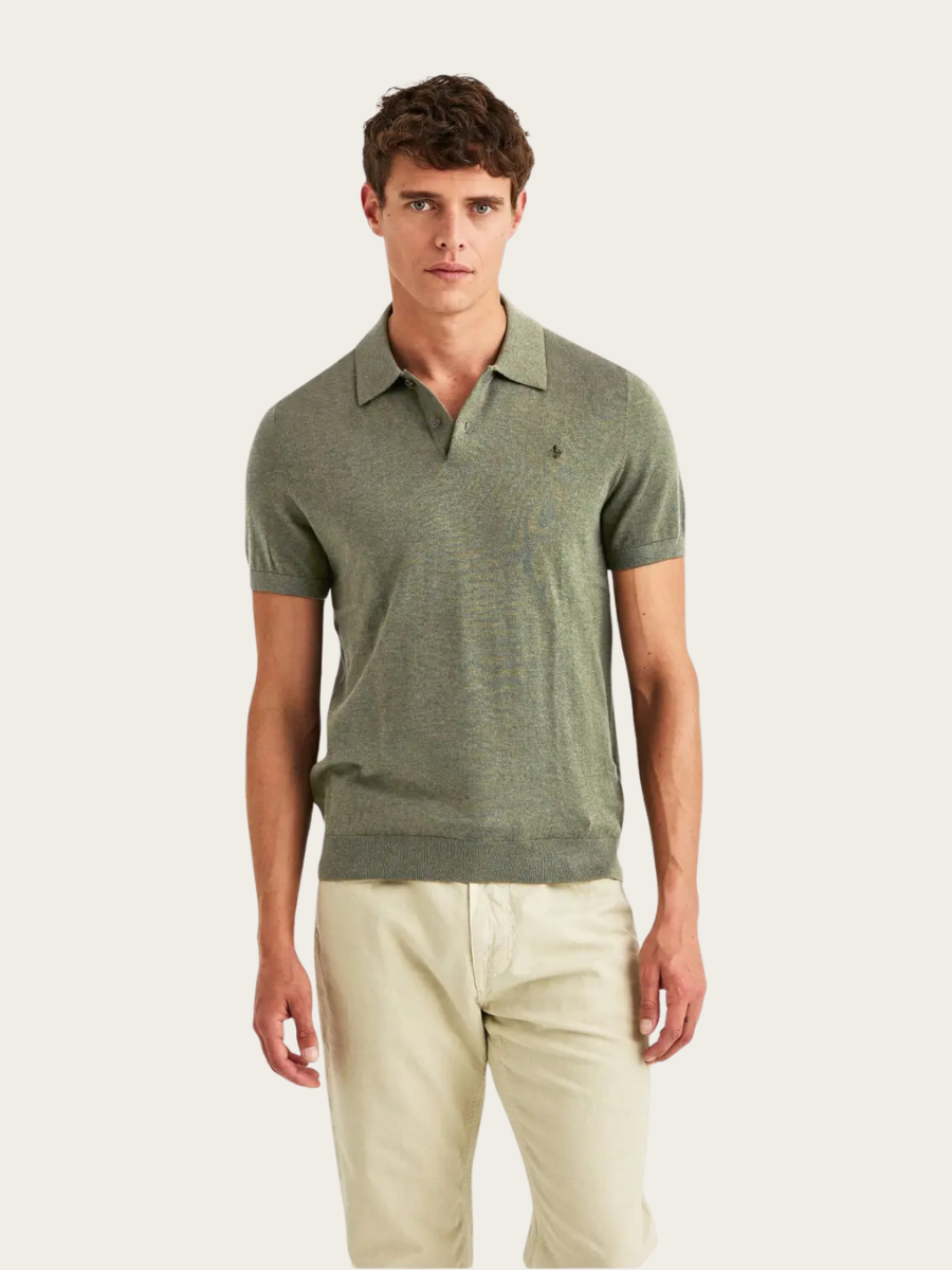 RILEY SS POLO, OLIVE