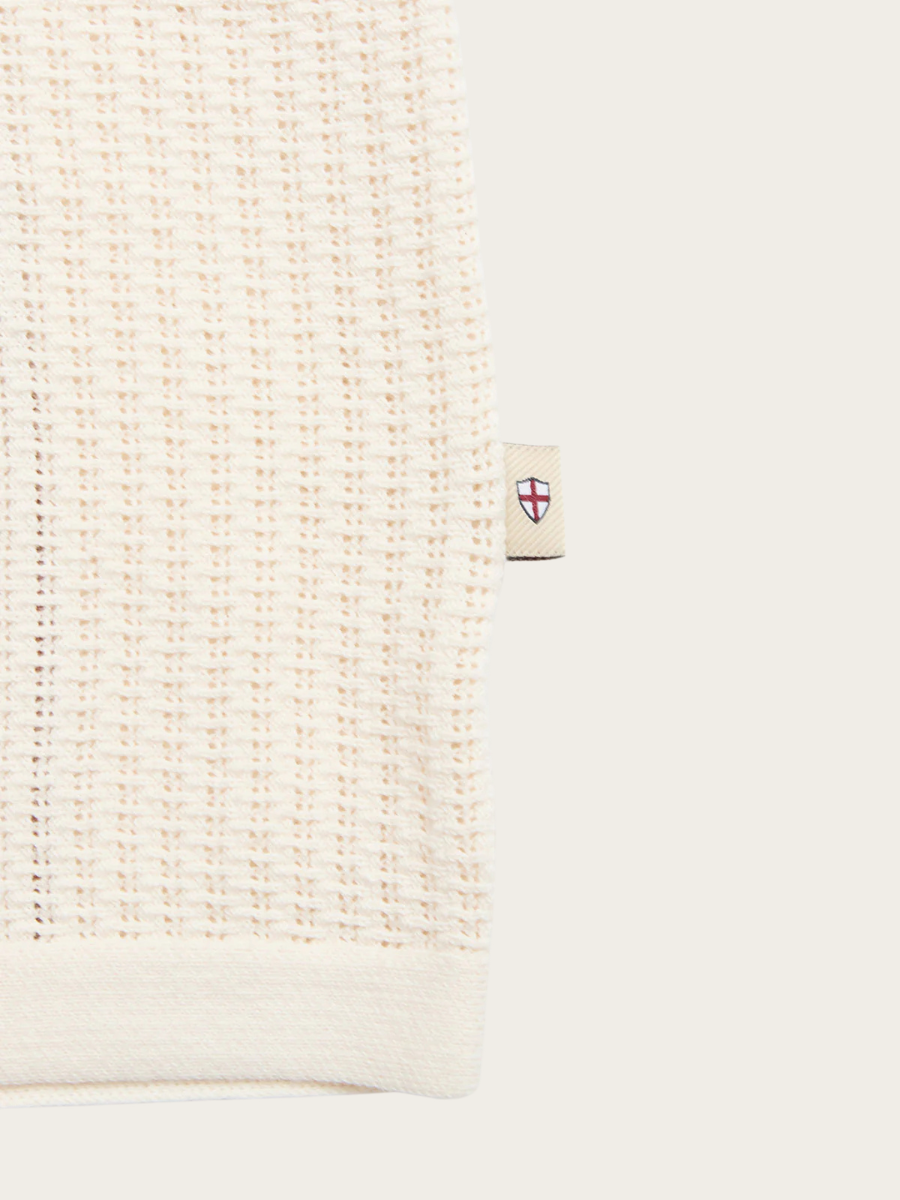 WALTER S/S CARDIGAN, CHALK