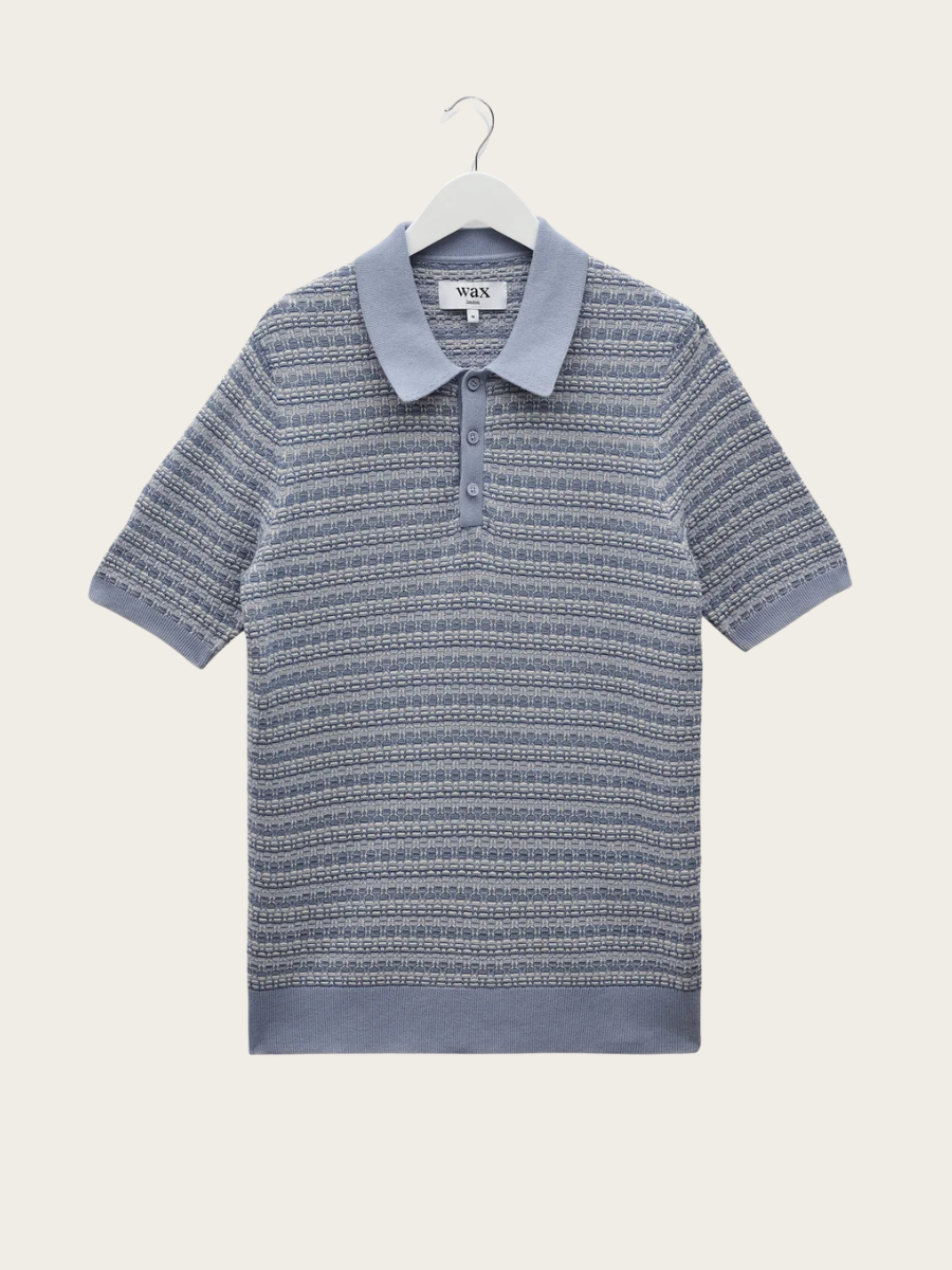NAPLES SS POLO, LIGHT BLUE