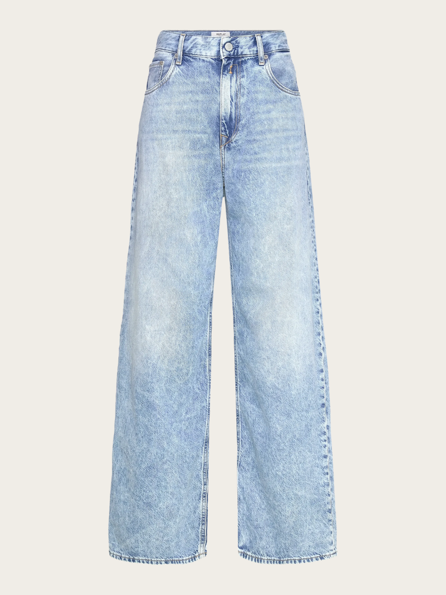 CARY WIDE LEG JEANS, LIGHT BLUE