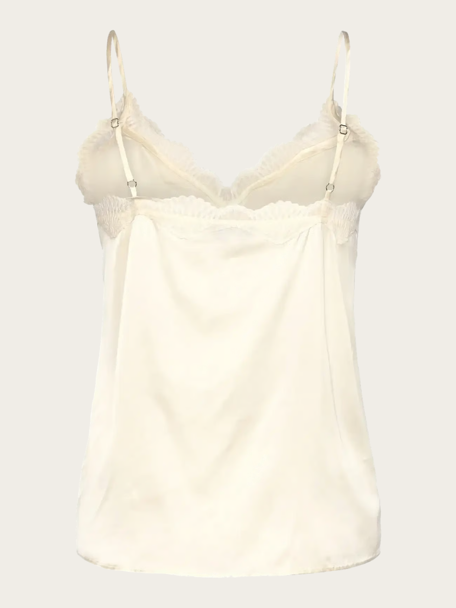 PENELOPE SILK BLEND SL CAMISOLE, IVORY