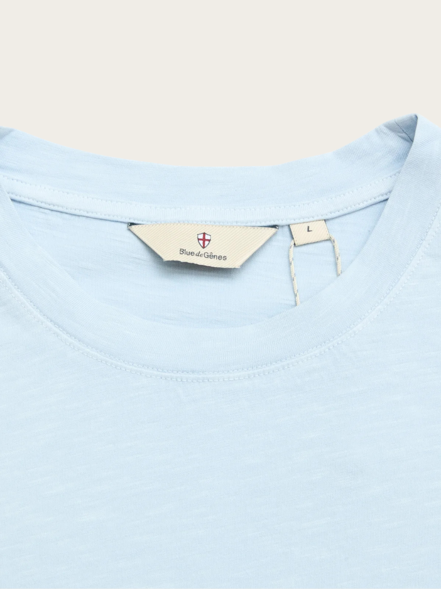 OSCAR T-SHIRT, BLUE FOG