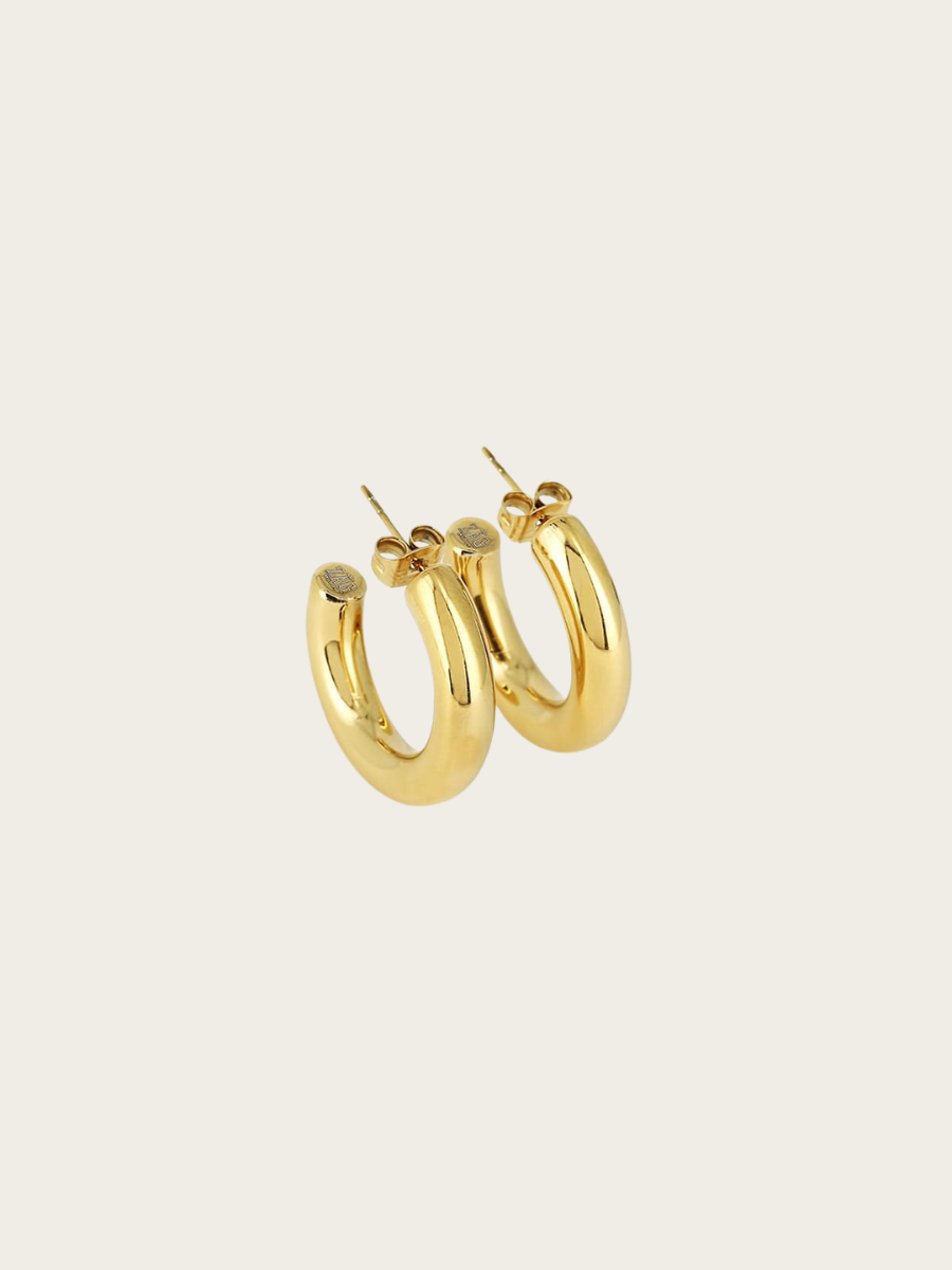 WARHOL CREOL, GOLDPLATED