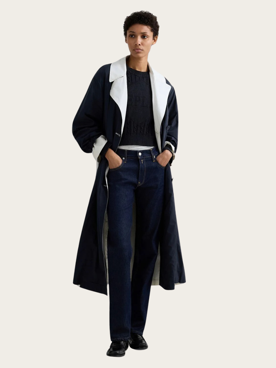 AKEME STRAIGHT FIT JEANS, DARK BLUE