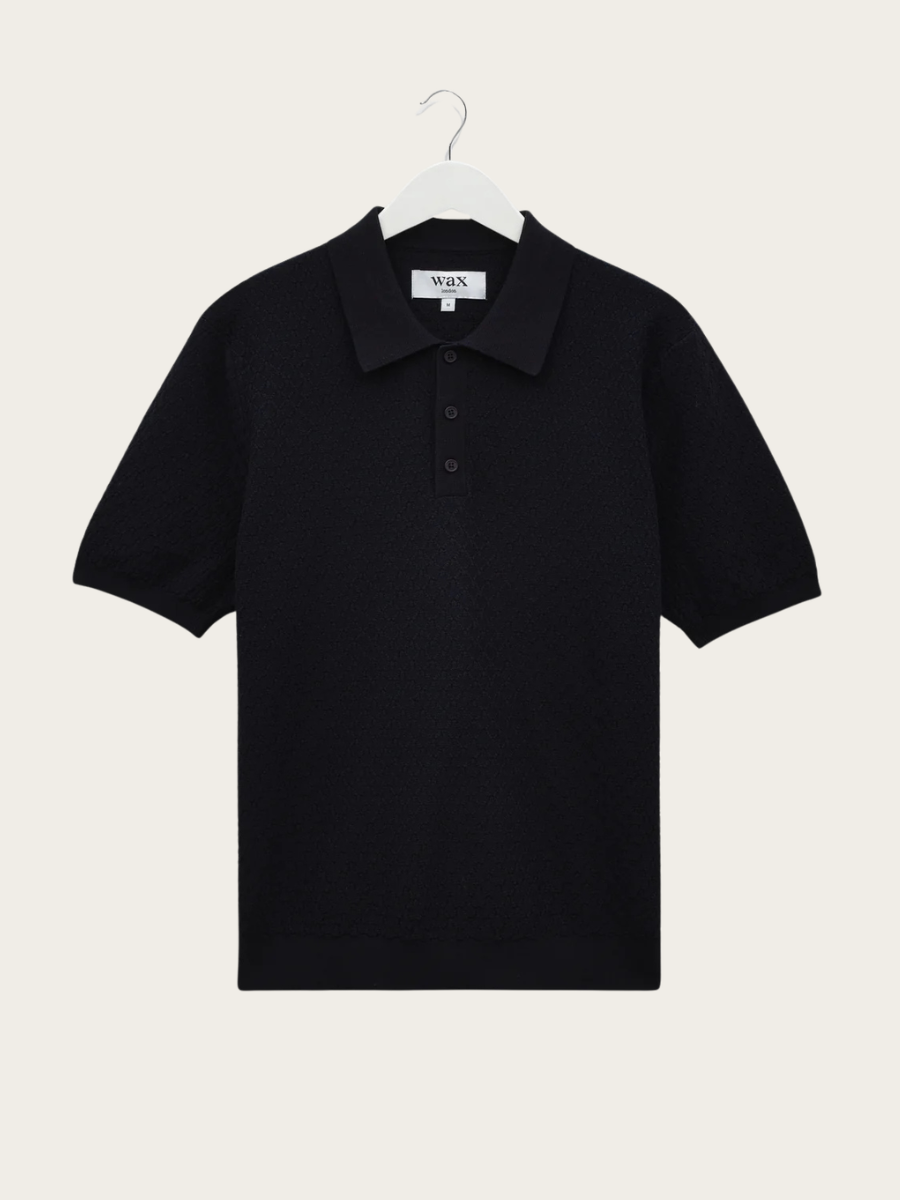 NAPLES SS POLO, NAVY