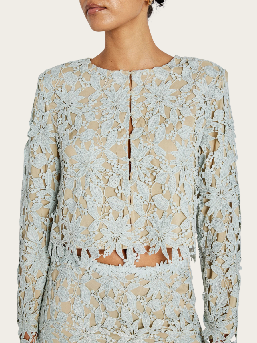 PINANGA TOGA JACKET, LIGHT BLUE