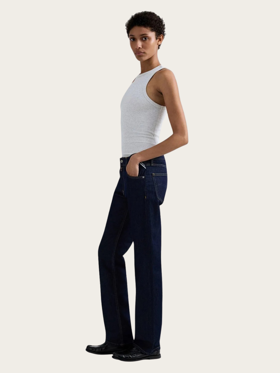 AKEME STRAIGHT FIT JEANS, DARK BLUE