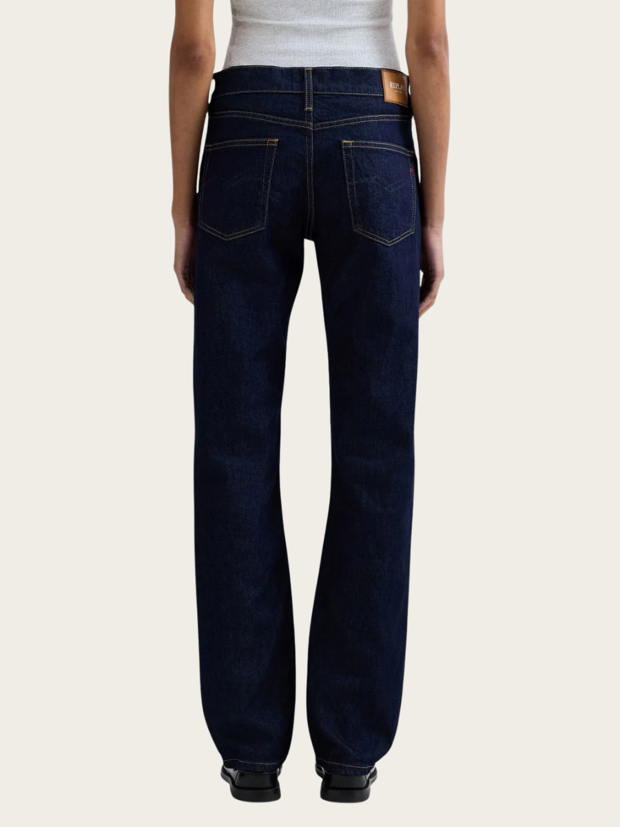 AKEME STRAIGHT FIT JEANS, DARK BLUE