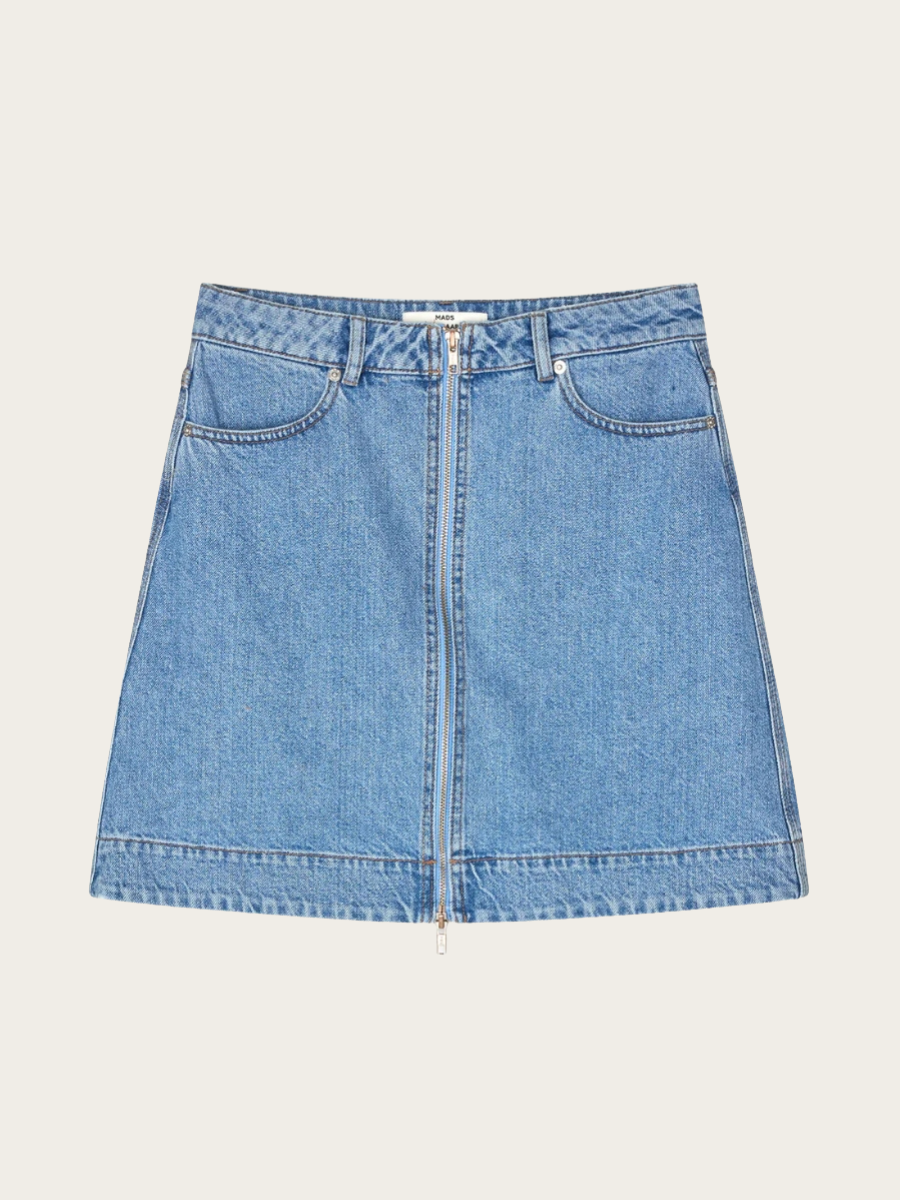 LUKE DENIM RIVA SKIRT, BLUE VINTAGE