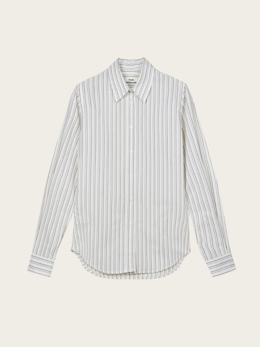 COHEN POPLIN SHADY SHIRT, SNOW WHITE