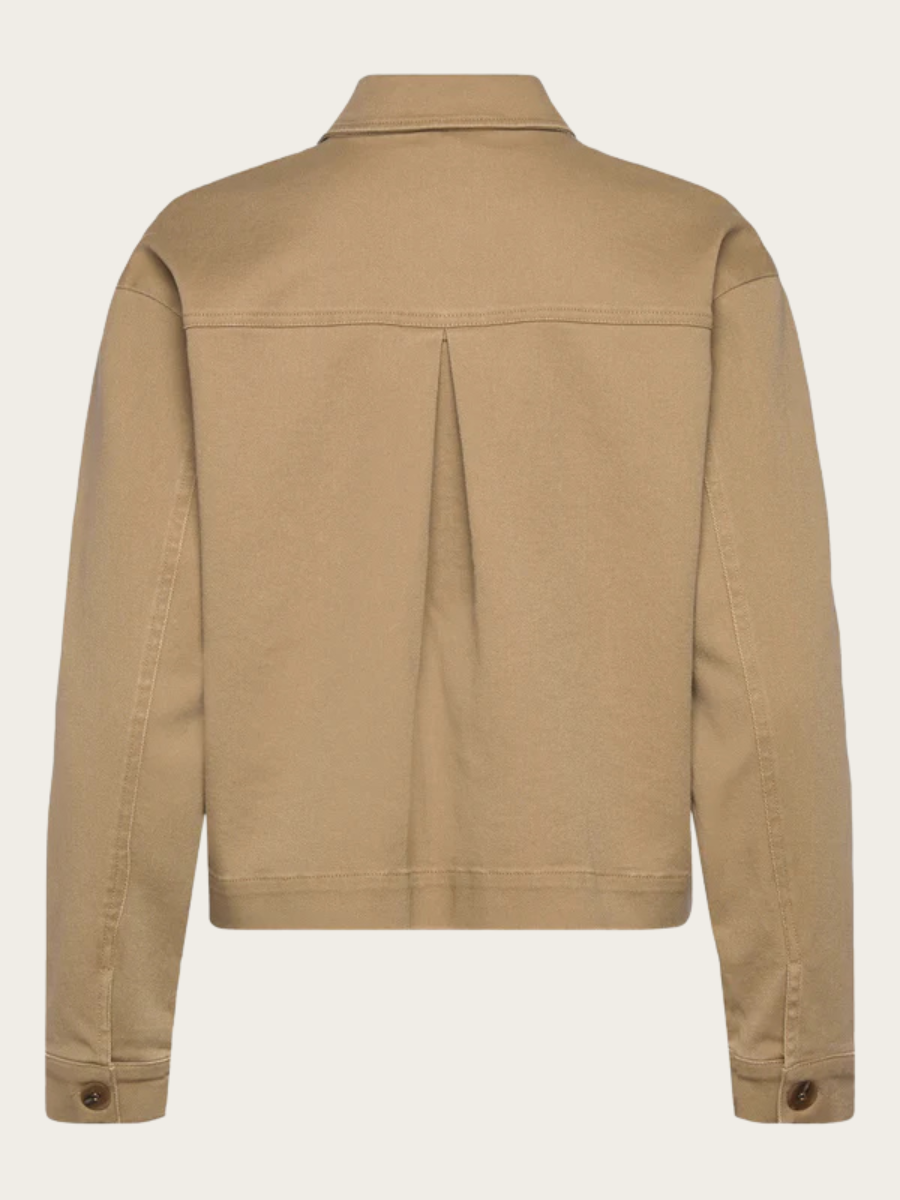 ALIX SHORT JACKET, SILVER MINK