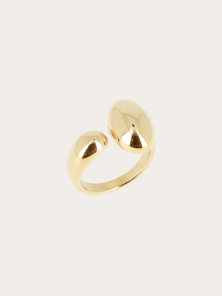 OPEN RING, GOLDPLATED