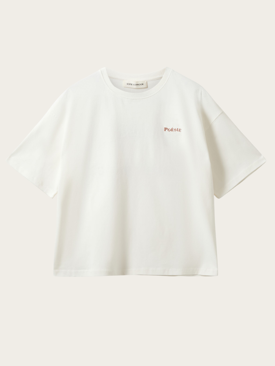 VERA BOXY T-SHIRT, WHITE