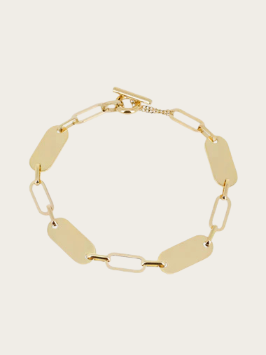 OSARI NECKLACE, GOLDPLATED