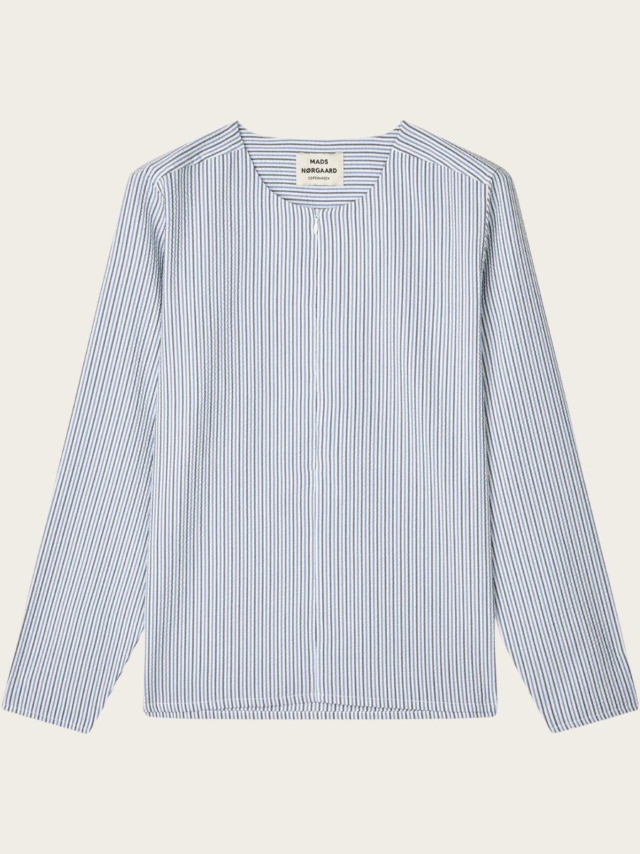 SOFT CREASE FUNA TOP, SKYCAPTAIN/BRIGHT COBALT