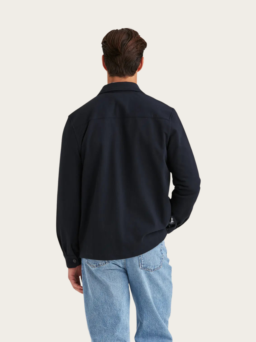 ANDREW JERSEY OVERSHIRT, OLD BLUE