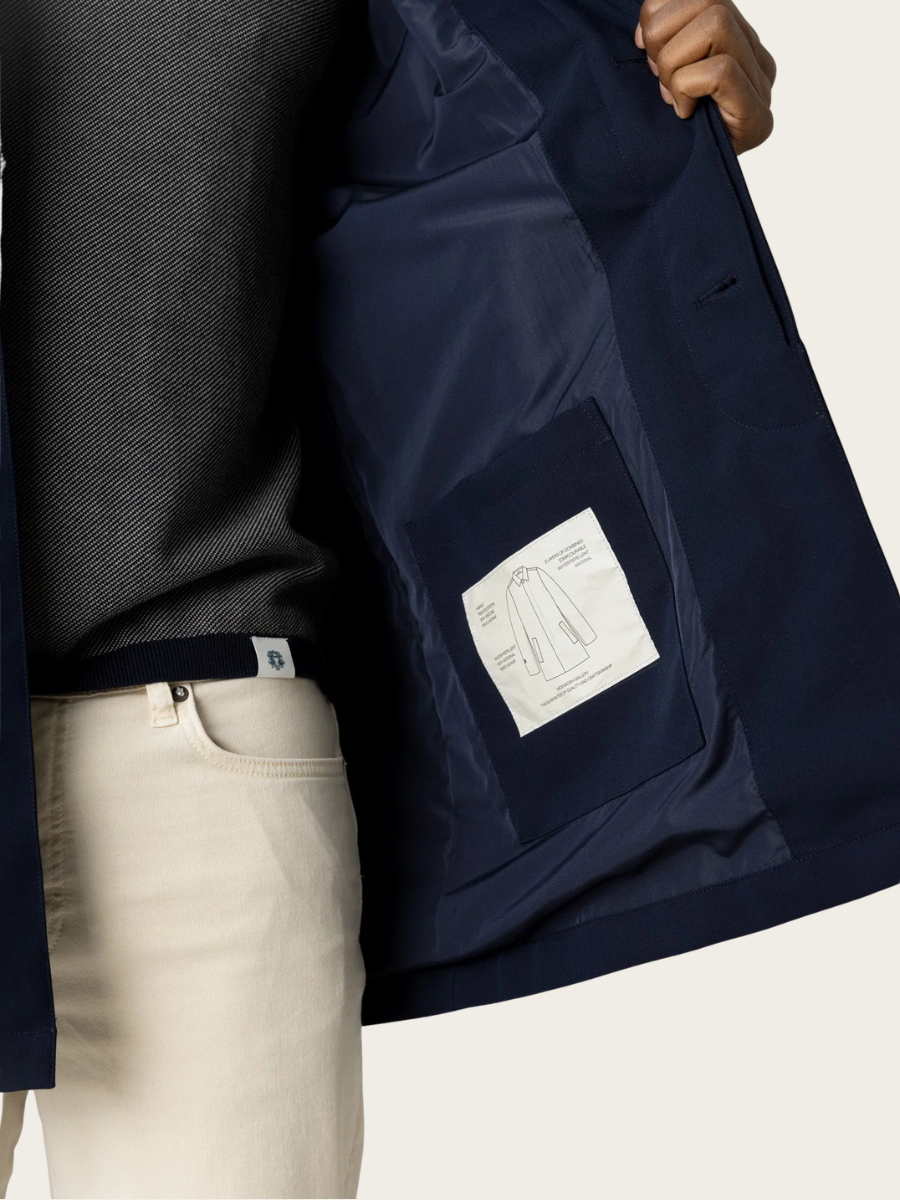 BARKELEY COAT, SALUTE NAVY