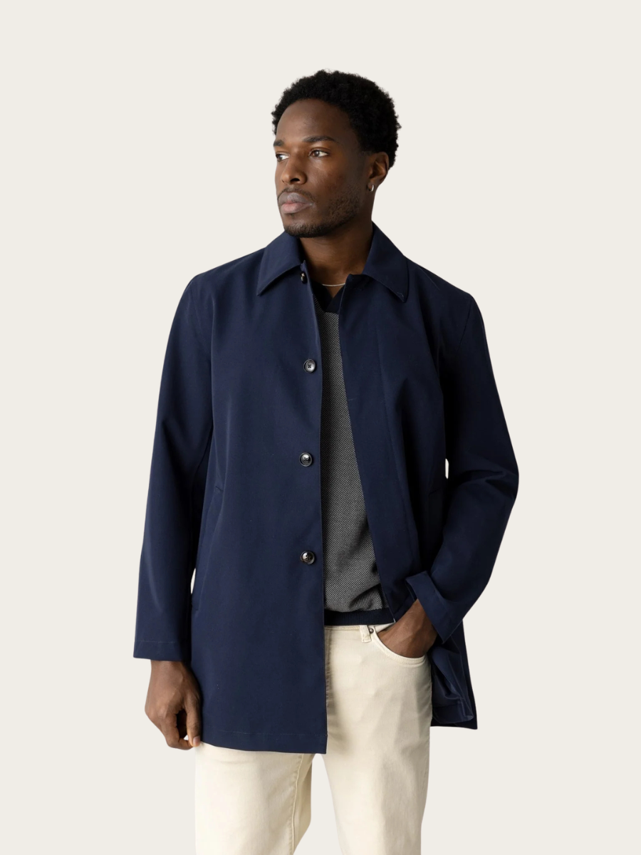 BARKELEY COAT, SALUTE NAVY