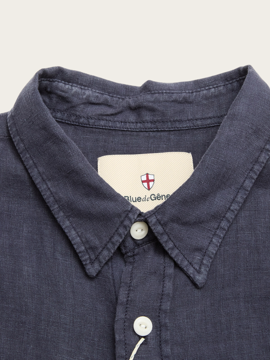 ENRIC HOPE S/S SHIRT, DARK NAVY