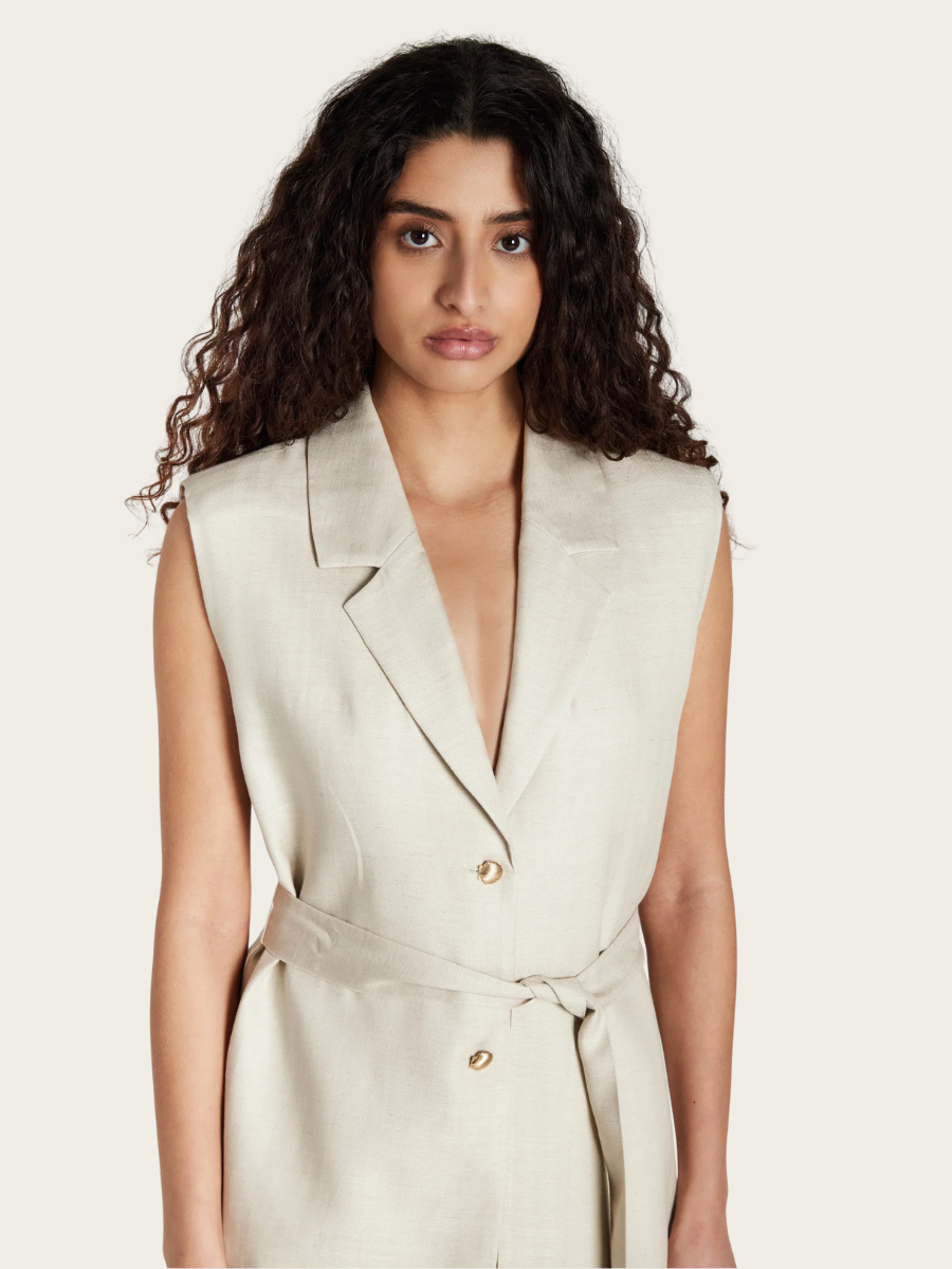 APHANDRA EWE VEST, SAND