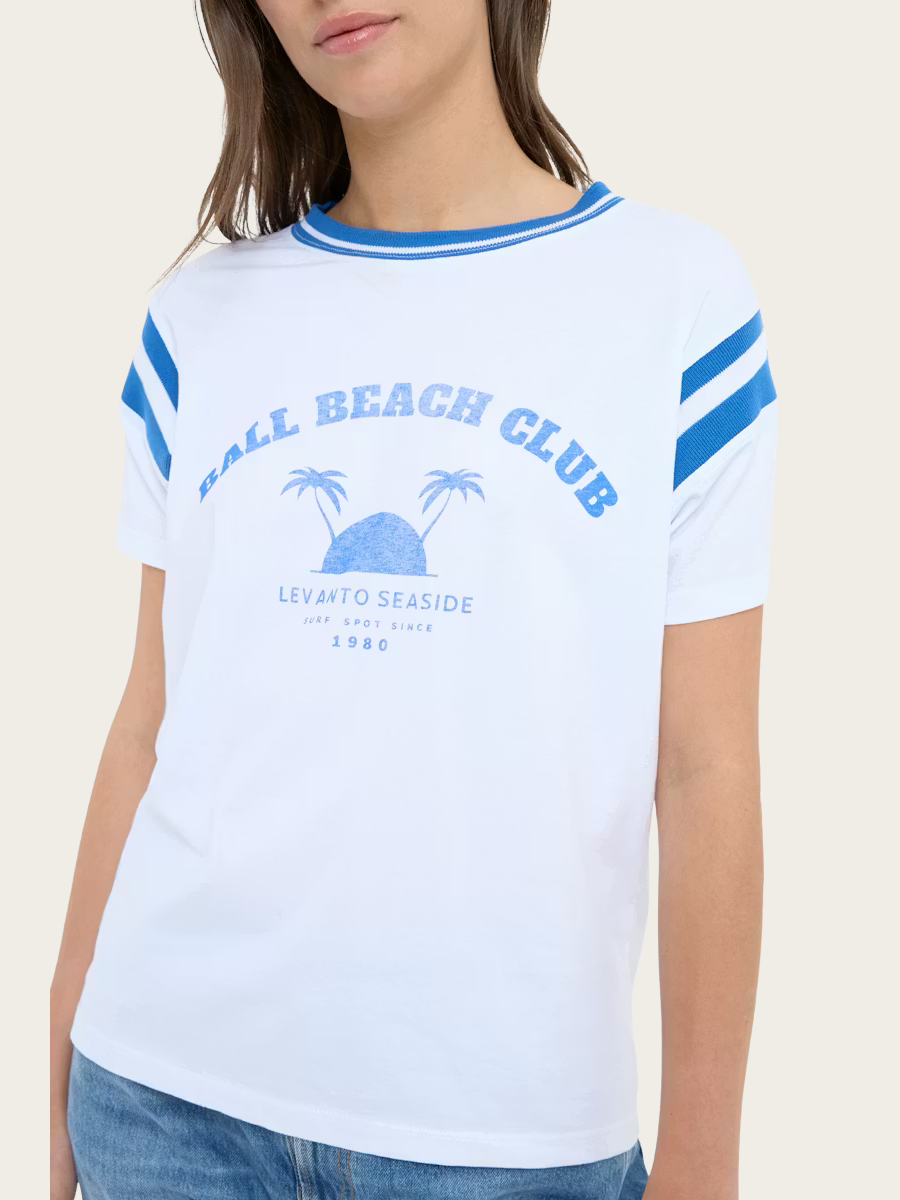 BAREBECCA T-SHIRT, BLANC DE BLANC
