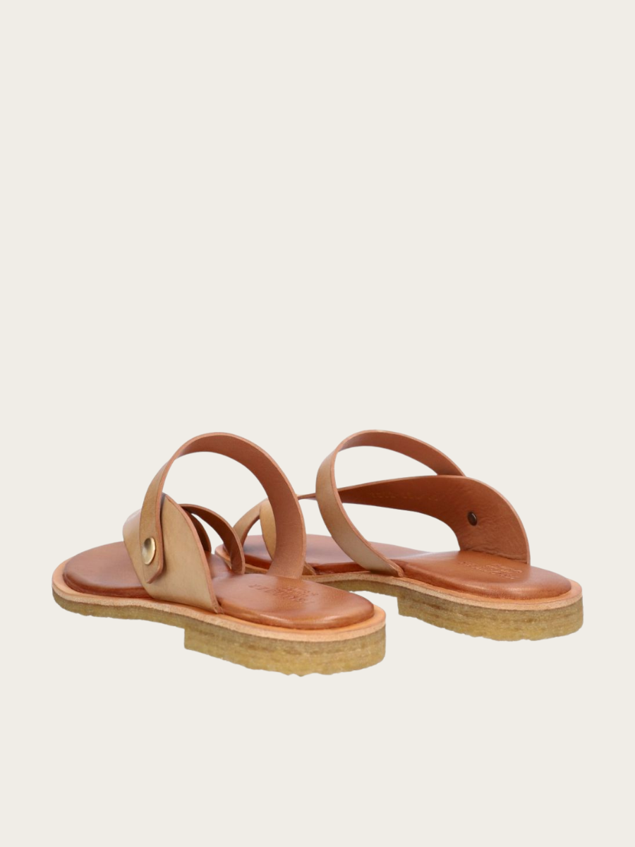 T.MORO OSSO CALF SANDAL, TAUPE