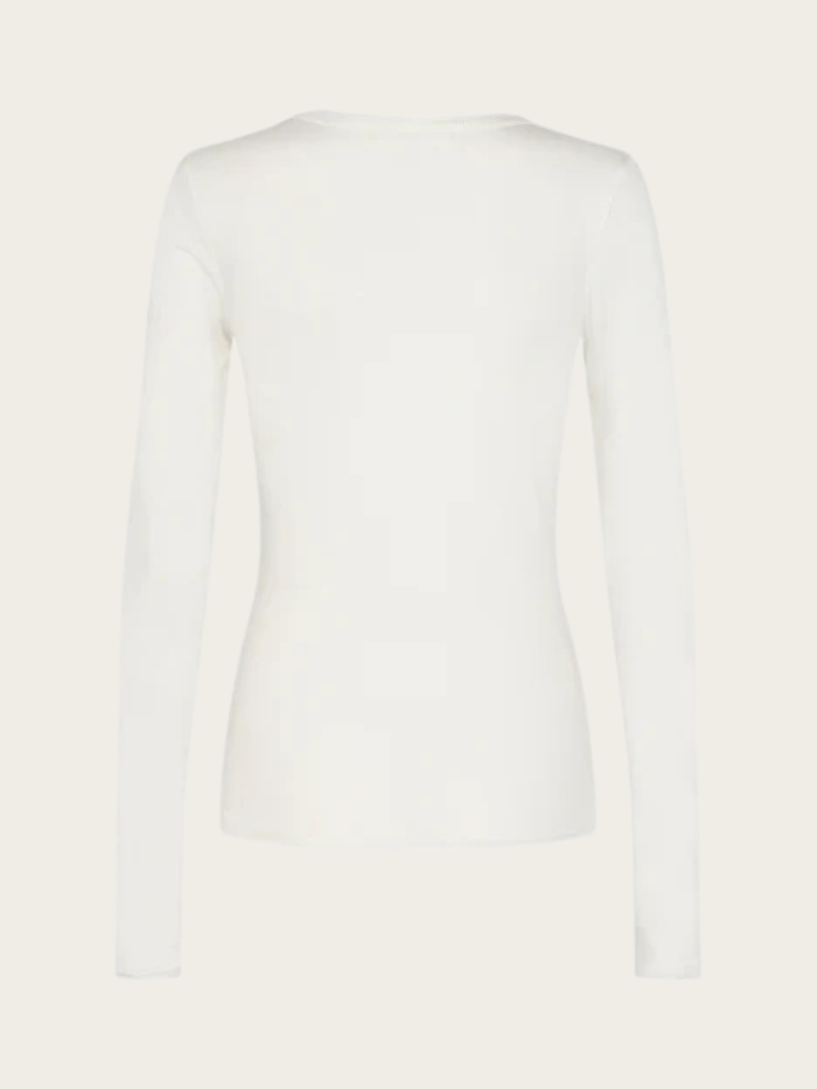 PETRICIA LS T-SHIRT, WHITE