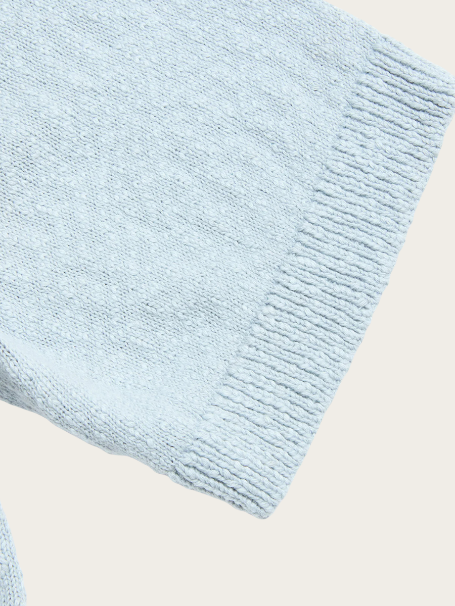 JOHN SLUBBY POLO, BLUE FOG