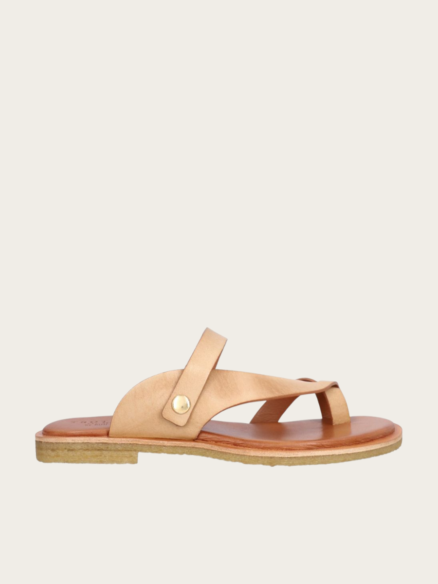 T.MORO OSSO CALF SANDAL, TAUPE